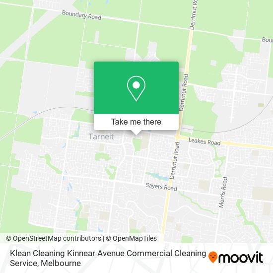 Klean Cleaning Kinnear Avenue Commercial Cleaning Service map