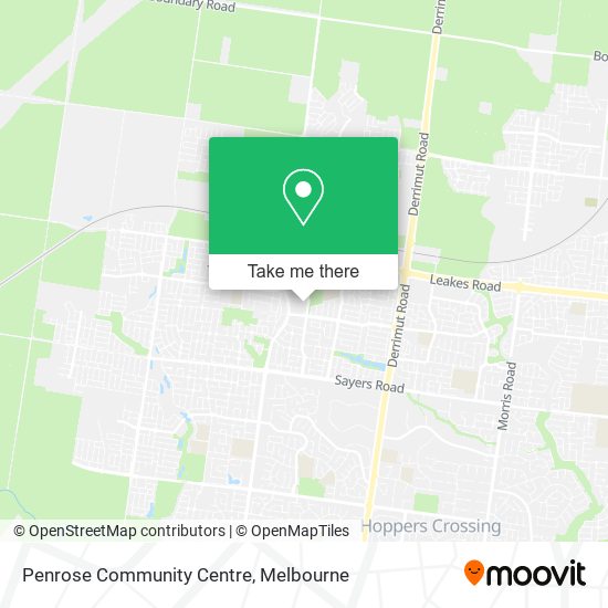 Penrose Community Centre map