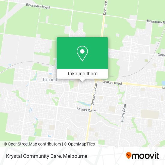 Krystal Community Care map