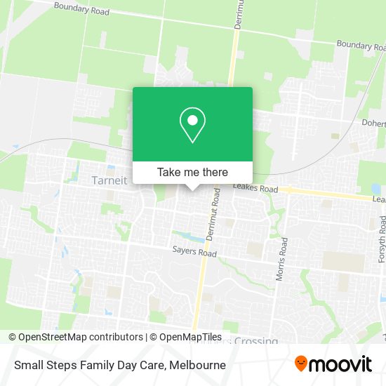 Small Steps Family Day Care map