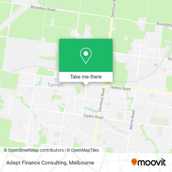 Adept Finance Consulting map