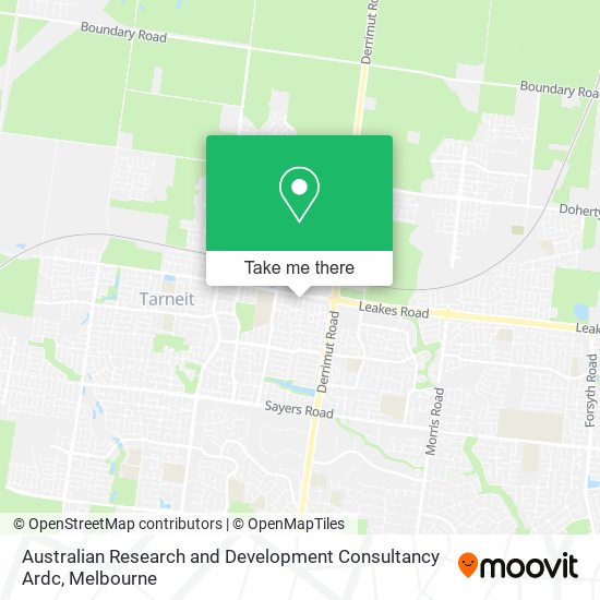 Australian Research and Development Consultancy Ardc map
