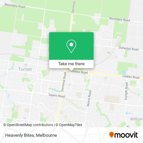 Heavenly Bites map
