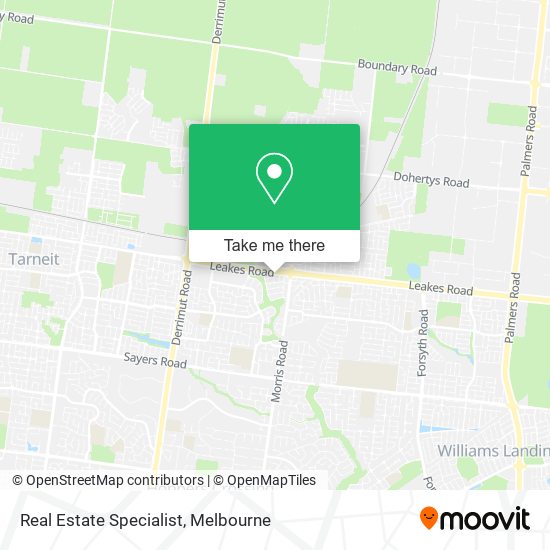 Real Estate Specialist map