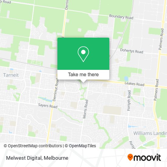Melwest Digital map
