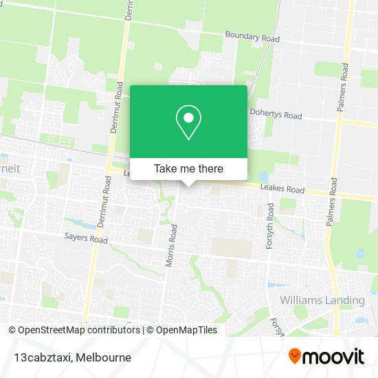 13cabztaxi map
