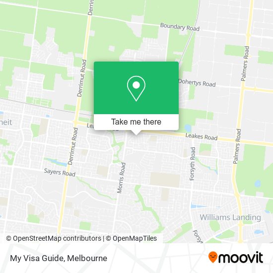 My Visa Guide map