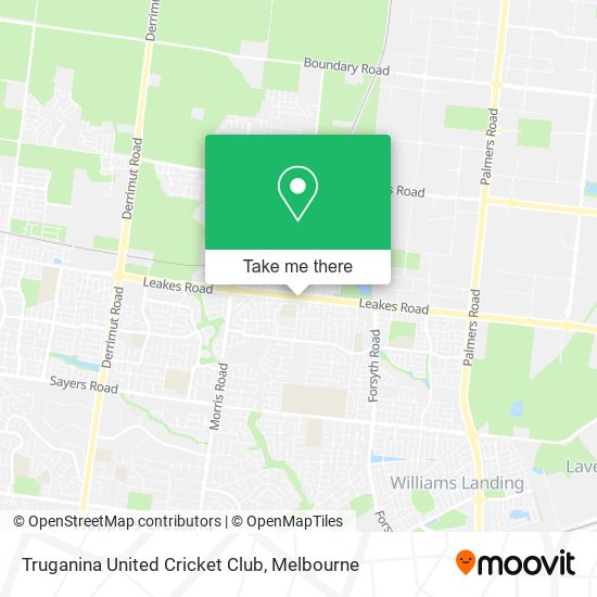 Truganina United Cricket Club map