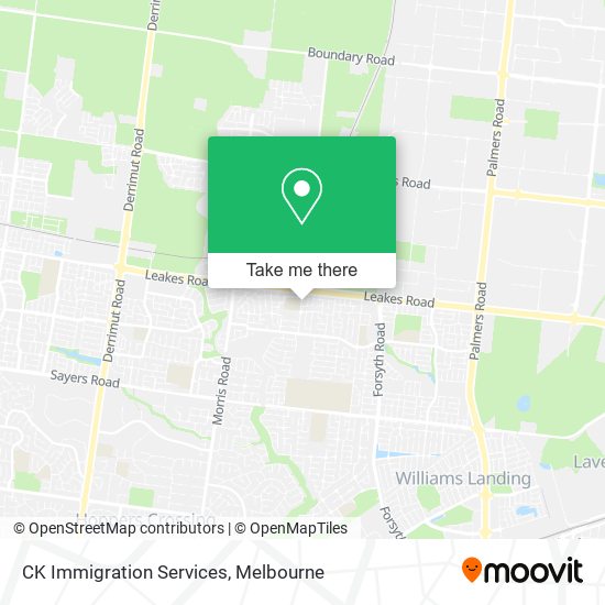 CK Immigration Services map