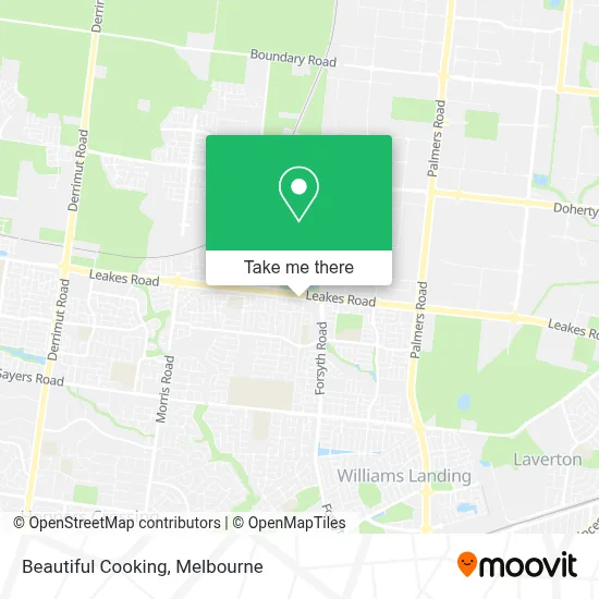 Mapa Beautiful Cooking