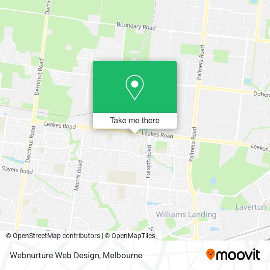 Webnurture Web Design map