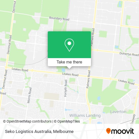 Seko Logistics Australia map