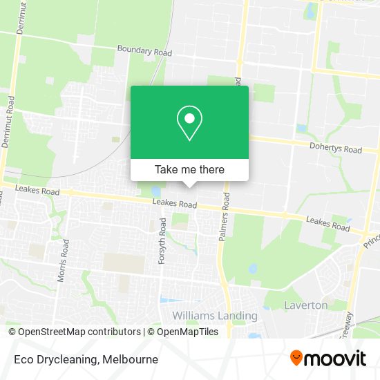 Eco Drycleaning map