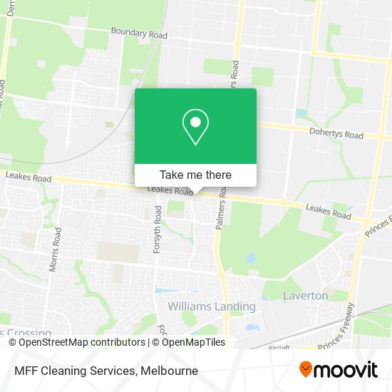 MFF Cleaning Services map