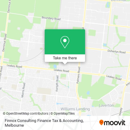 Finnox Consulting Finance Tax & Accounting map