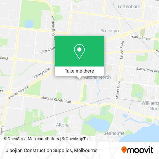 Jiaojian Construction Supplies map