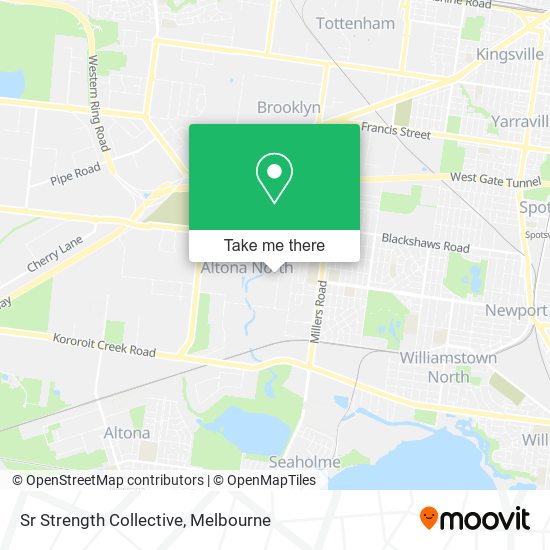 Sr Strength Collective map