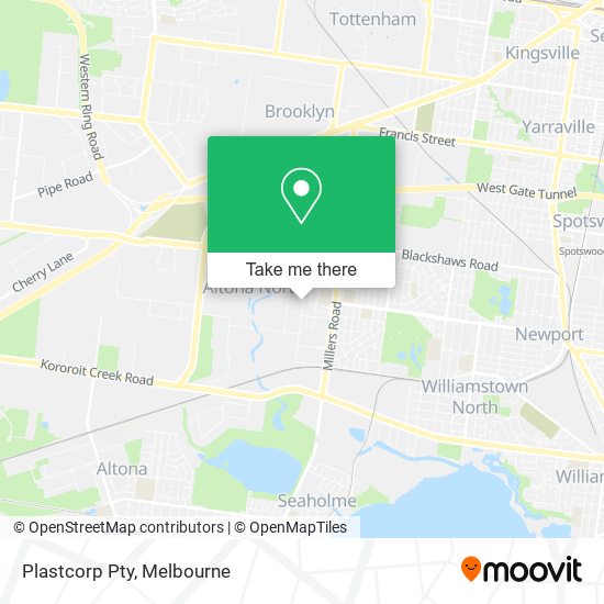 Plastcorp Pty map