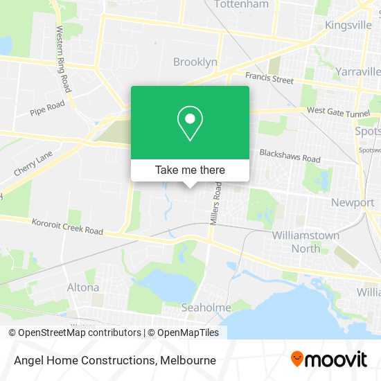Angel Home Constructions map