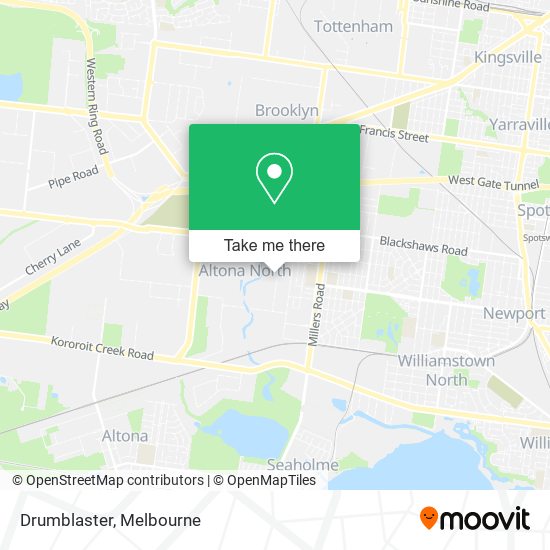Drumblaster map