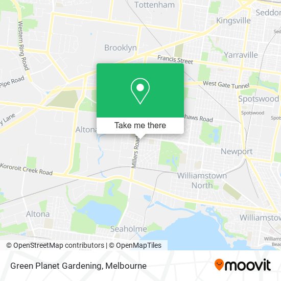 Green Planet Gardening map