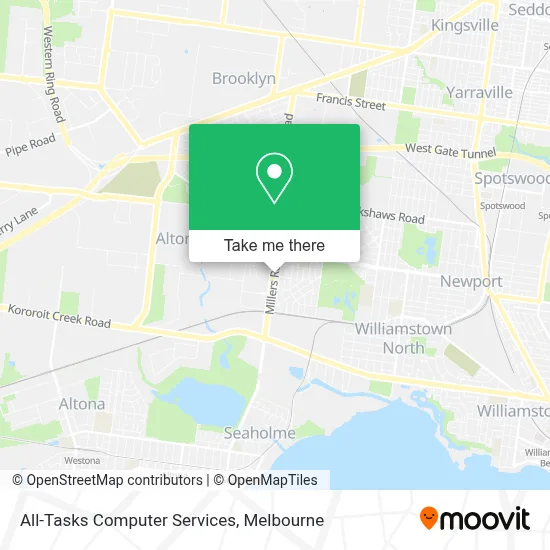 Mapa All-Tasks Computer Services