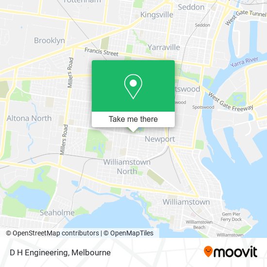 D H Engineering map