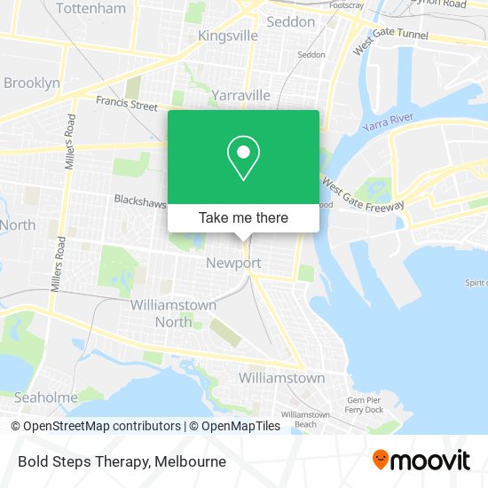 Bold Steps Therapy map