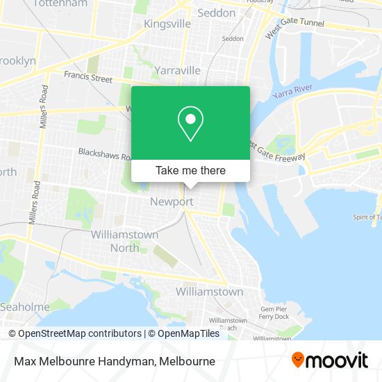 Max Melbounre Handyman map