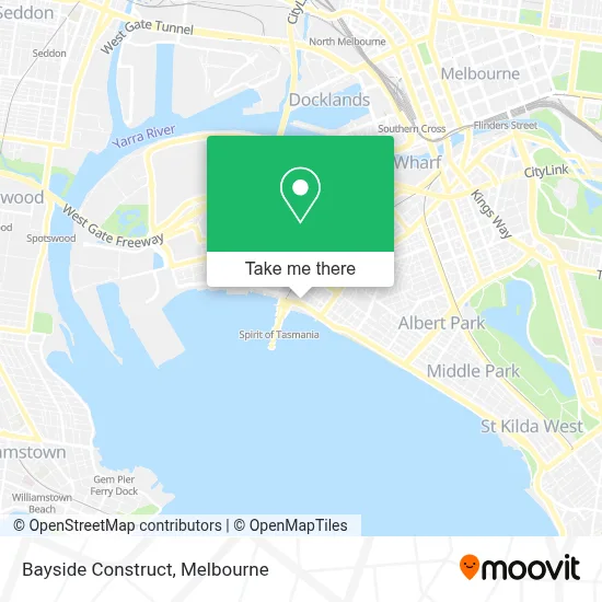 Mapa Bayside Construct