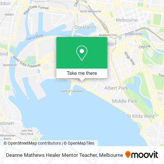 Deanne Mathews Healer Mentor Teacher map