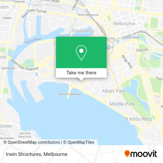 Mapa Irwin Structures