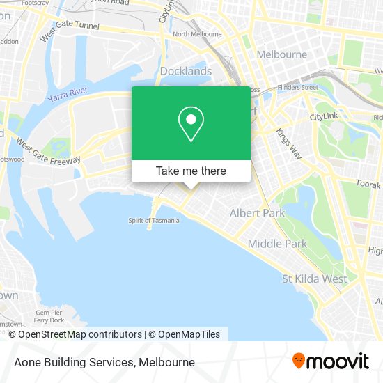 Aone Building Services map