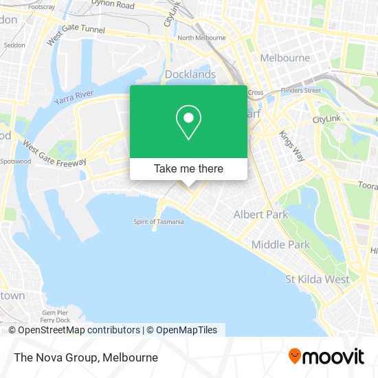 The Nova Group map