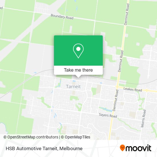 HSB Automotive Tarneit map