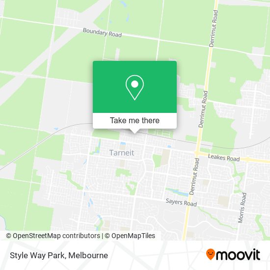 Style Way Park map