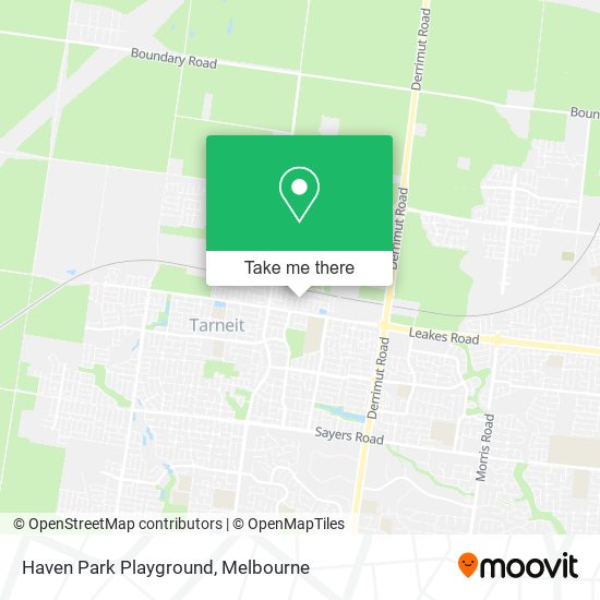 Haven Park Playground map