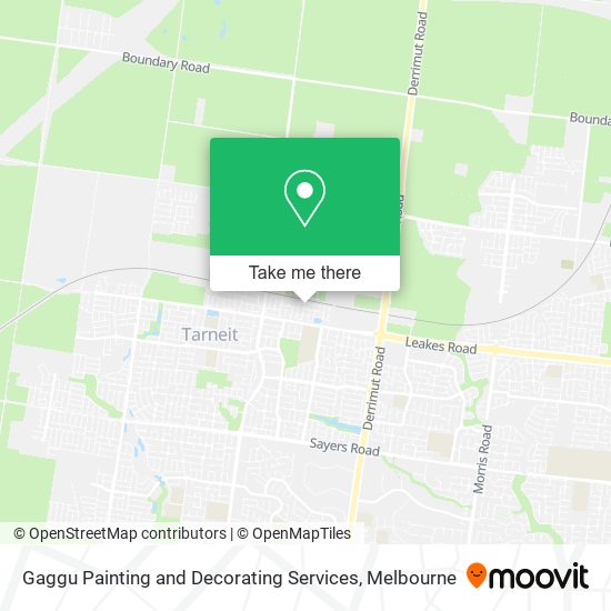 Gaggu Painting and Decorating Services map