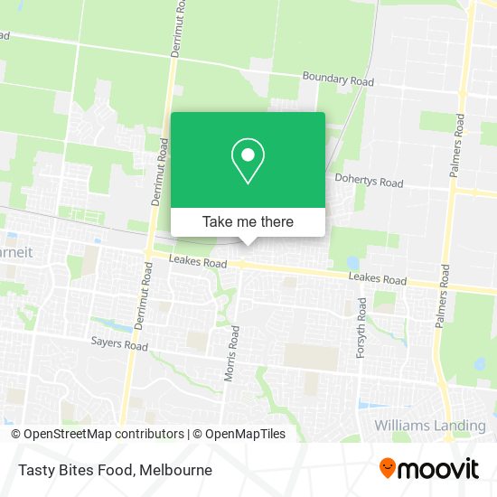 Tasty Bites Food map