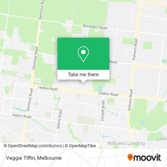 Veggie Tiffin map