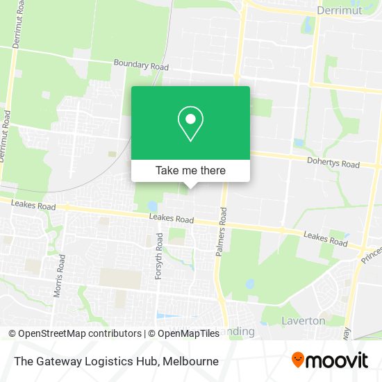 The Gateway Logistics Hub map
