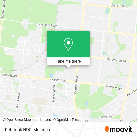 Petstock NDC map