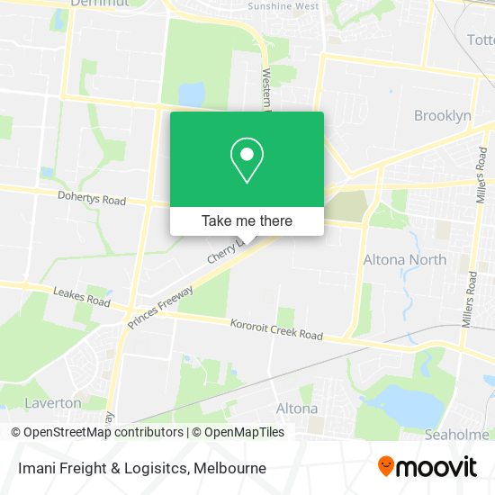 Imani Freight & Logisitcs map