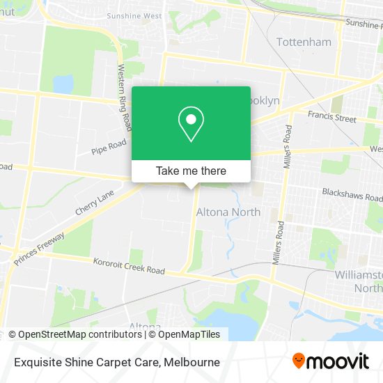 Exquisite Shine Carpet Care map
