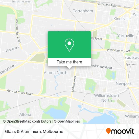 Glass & Aluminium map