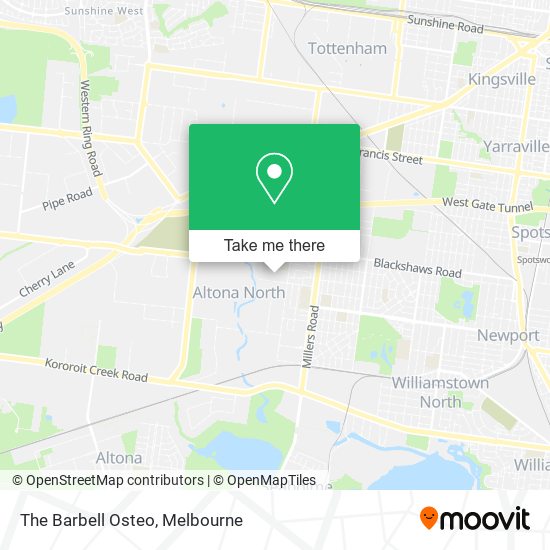 The Barbell Osteo map