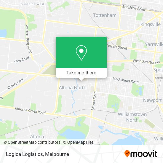 Logica Logistics map