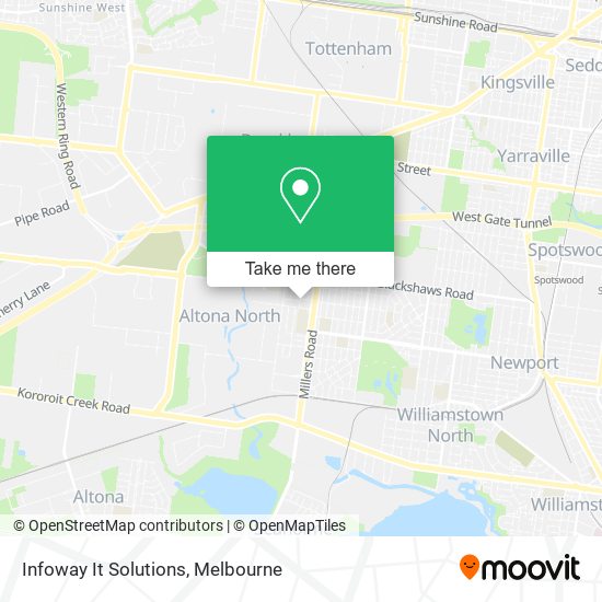 Infoway It Solutions map