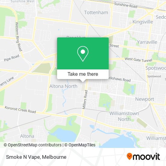 Smoke N Vape map