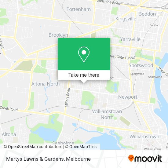 Martys Lawns & Gardens map